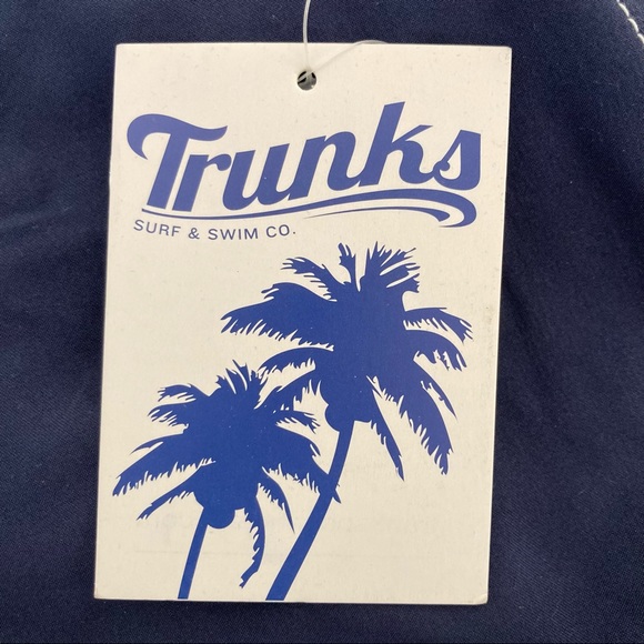Trunks blue swim shorts size medium - Picture 2 of 4